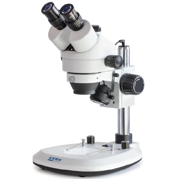 Kern Stereo zoom microscoop OZL 464, trino, Greenough, 0,7-4,5x, HWF10x20, 3W LED