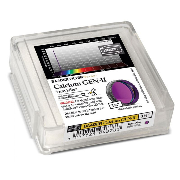 Baader Filters Ca-K-Line-filter, gestackt, 1,25"