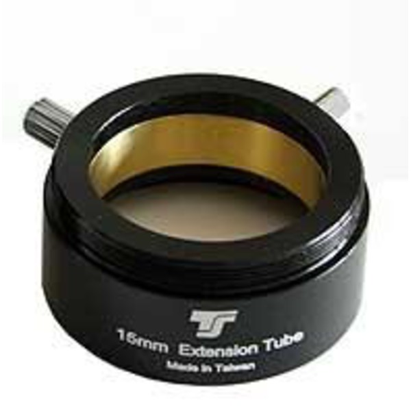 TS Optics Adapter, T2 op 1,25", opgezette T2-schroefdraad, bouwlengte 15mm
