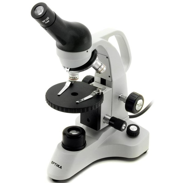 Optika Microscoop B-20, monocular microscope, 40 - 400x, LED
