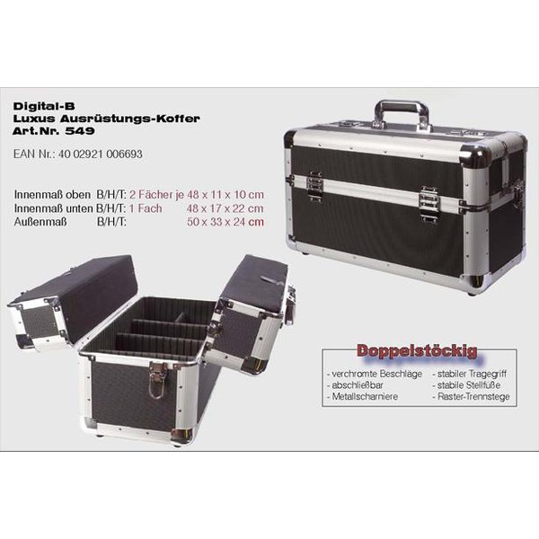 Bilora Luxus Digital B II aluminium koffer