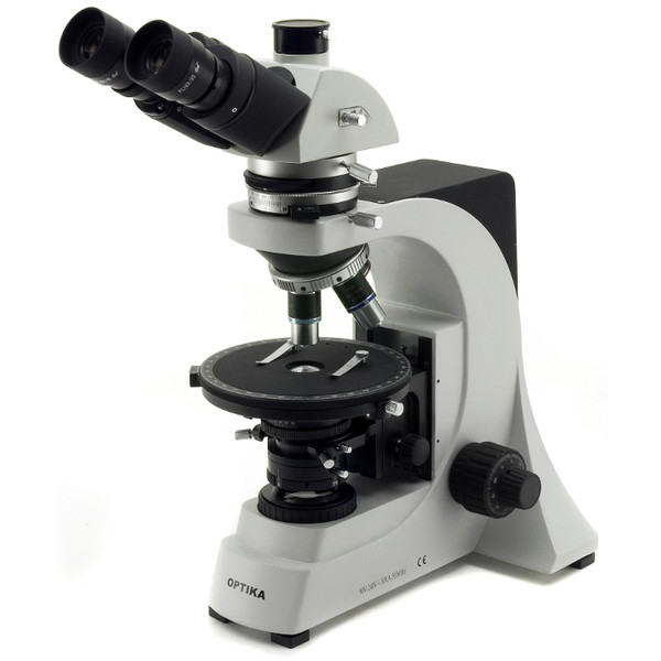 Optika Microscoop B-500POL trinocular microscope, with polarizer ERGO head and X-LED illumination