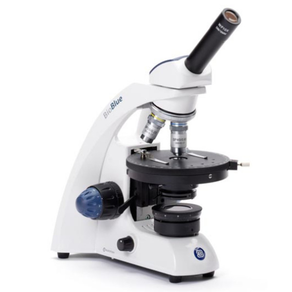 Euromex Microscoop BioBlue BB.4240-P, POL, mono, DIN, 40x-600x, 10x/18, HAL, 20W
