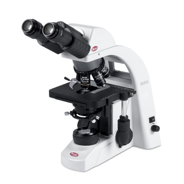 Motic Microscoop BA310, bino, infinity, plan achro, 40x-1000x LED 3W