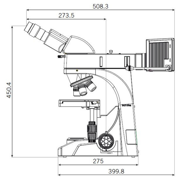 Motic Microscoop BA310 MET, binoculair