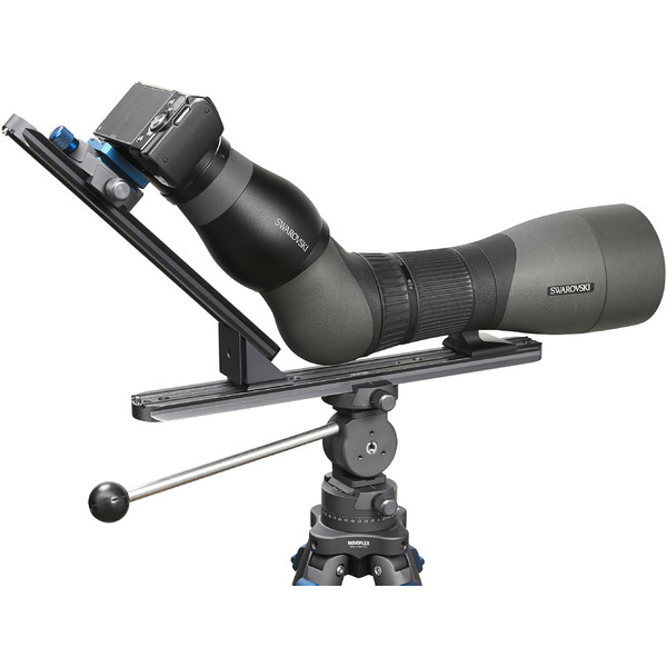 Novoflex QPL-SCOPE A Digiscoping houder voor gehoekte spotting scopes