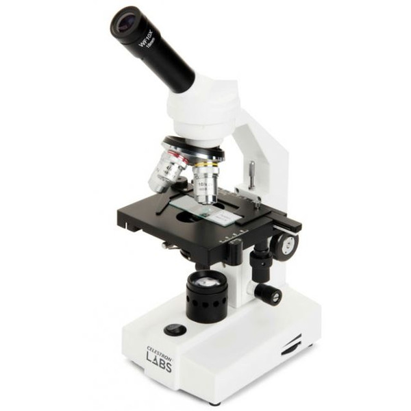 Celestron Microscoop LABS CM2000CF, mono, 40x, 10x, 400x, 800x,1000x 2000x, LED
