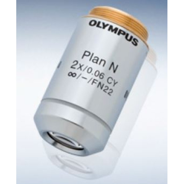 Evident Olympus PLN 2XCY/0,06 plan-achromatisch objectief, voor cytologie, met ND grijsfilter
