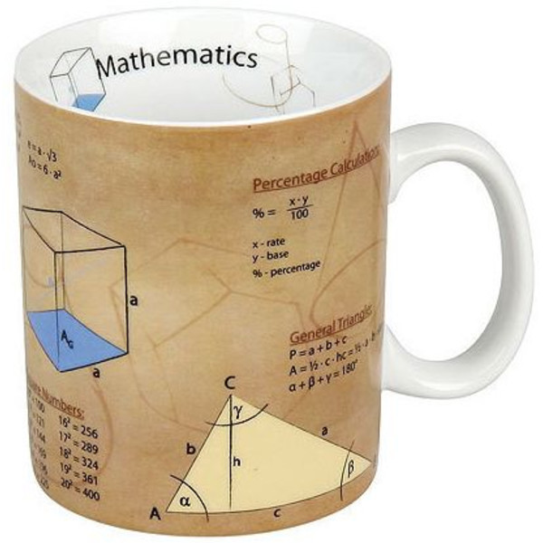 Könitz Beker Mugs of Knowledge Mathematics