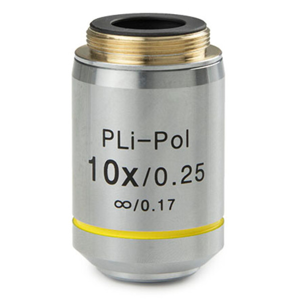 Euromex Objectief IS.7910-T, 10x/0.25, PLPOLi , plan, infinity, strain-free (iScope)