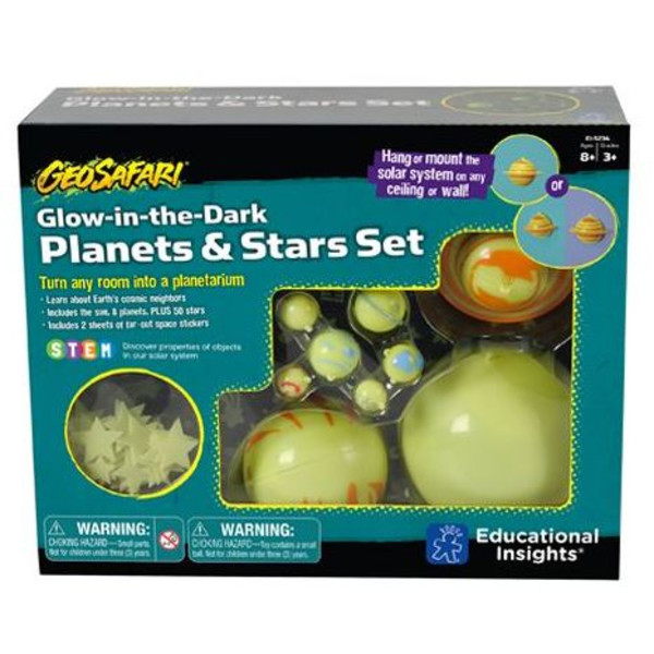 Learning Resources GeoSafari® glow-in-the-dark planeten en sterren