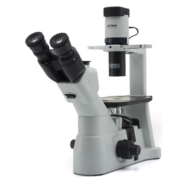 Optika Omgekeerde microscoop Mikroskop IM-3, trino, invers, phase, IOS LWD W-PLAN, 100x-400x, EU
