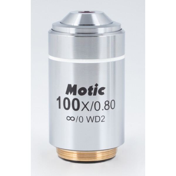 Motic Objectief 100x/0,8 (AA=2mm), CCIS LM Plan achro. invers