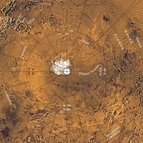 Sky-Publishing Globe Mars