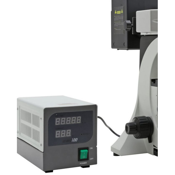 Optika Microscoop Mikroskop B-510FL-SWIV, trino, FL-HBO, B&G Filter, W-PLAN, IOS, 40x-400x, CH, IVD