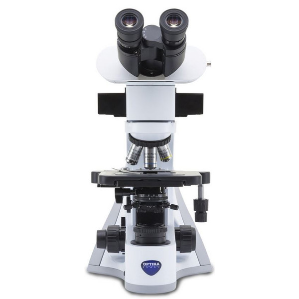 Optika Microscoop B-510LD2, fluorescentie, trino, 1000x, IOS, blauw, groen