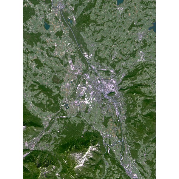 Planet Observer regiokaart Salzburg