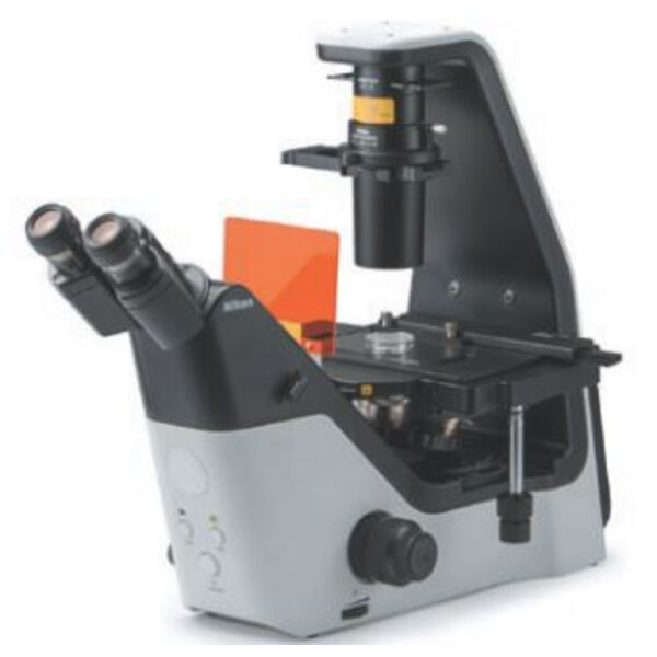 Nikon Omgekeerde microscoop Mikroskop ECLIPSE TS2, invers, trino, PH, FL, w/o objectives