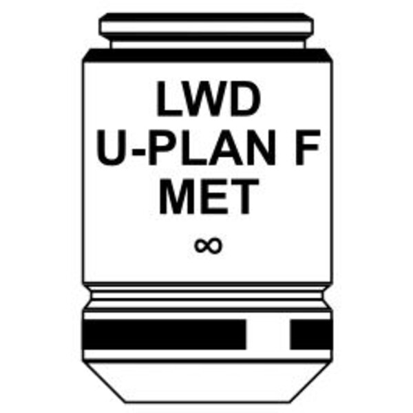 Optika Objectief IOS LWD U-PLAN F MET objective 5x/0.15, M-1171