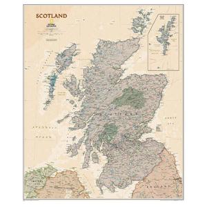 National Geographic Landkaart Schotland