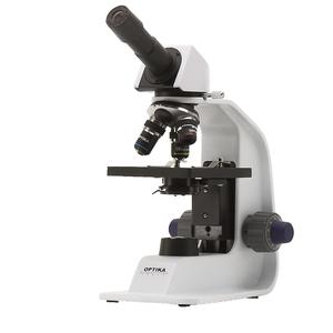 Optika Microscoop B-153, mono, DIN, achro, Kreutztisch, 40x-600x, LED1W