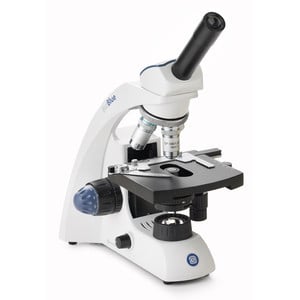 Euromex Microscoop BioBlue, BB.4240, mono, DIN, semiplan, 40x-600x, 10x/18, LED, 1W