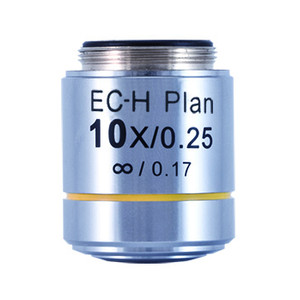 Motic Objectief CCIS plan-achromatisch EC-H PL, 10x/0,25 (WD=17,4mm)