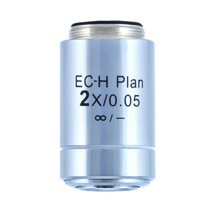 Motic Objectief CCIS plan-achromatisch EC-H PL, 2x/0,05 (WD=7,2mm)