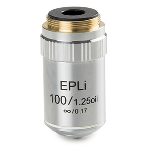 Euromex Objectief BS.8200, E-plan EPLi S100x/1.25 oil immersion IOS (infinity corrected), w.d. 0.25 mm (bScope)