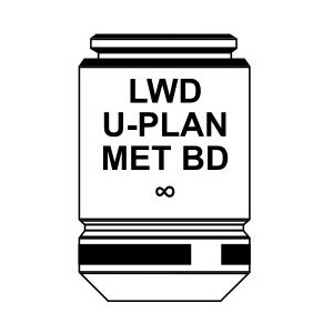 Optika Objectief IOS LWD U-PLAN MET BD objective 100x/0.8, M-1098