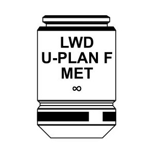 Optika Objectief IOS LWD U-PLAN F MET objective 20x/0.50, M-1173