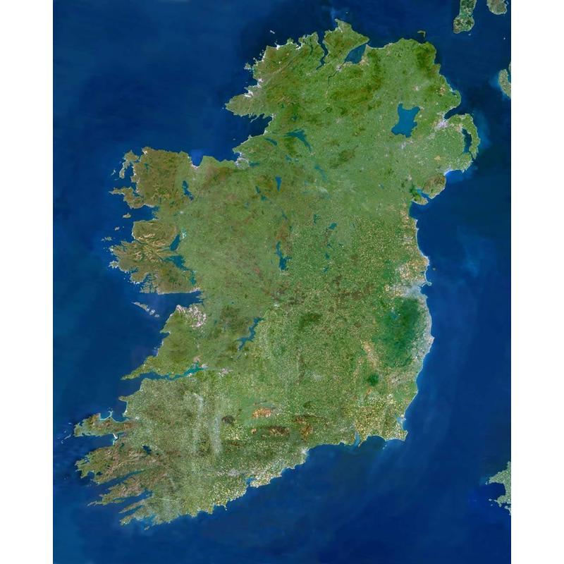 Planet Observer landkaart Ierland