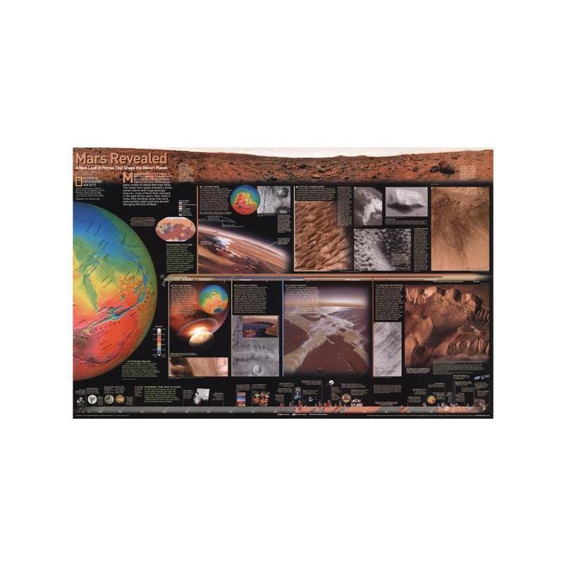National Geographic Poster Mars, de rode planeet (Engels)