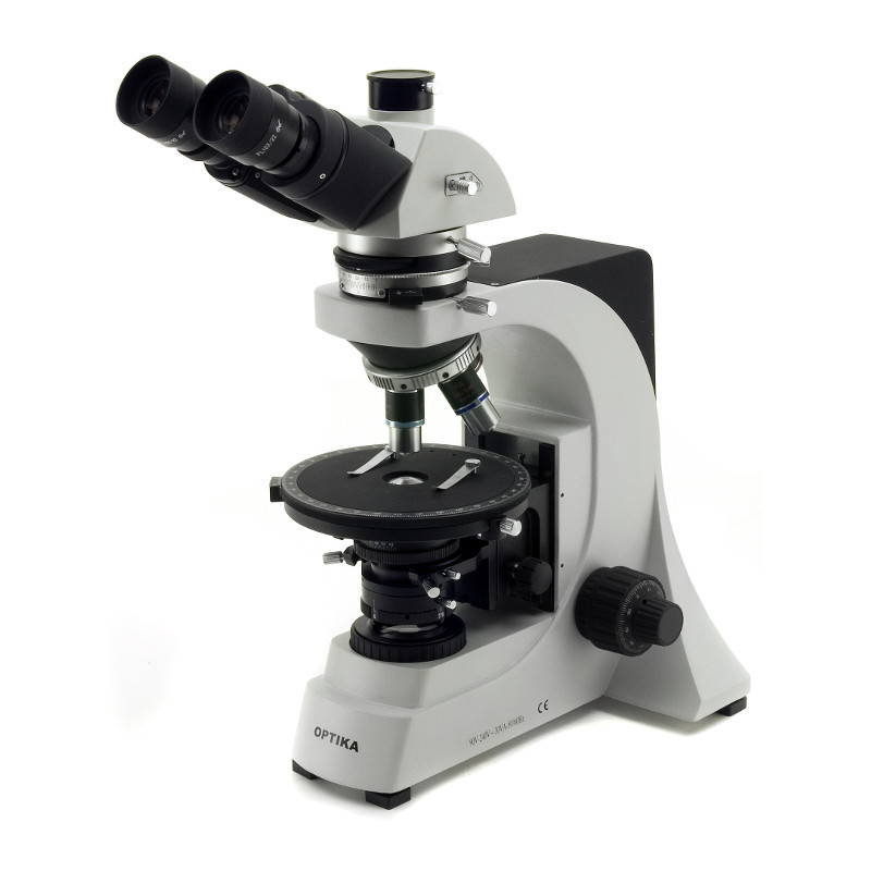 Optika Microscoop B-500POL trinocular microscope, with polarizer ERGO head and X-LED illumination