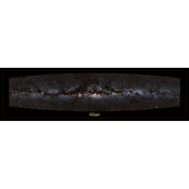 Omegon Panoramaposter van de Melkweg