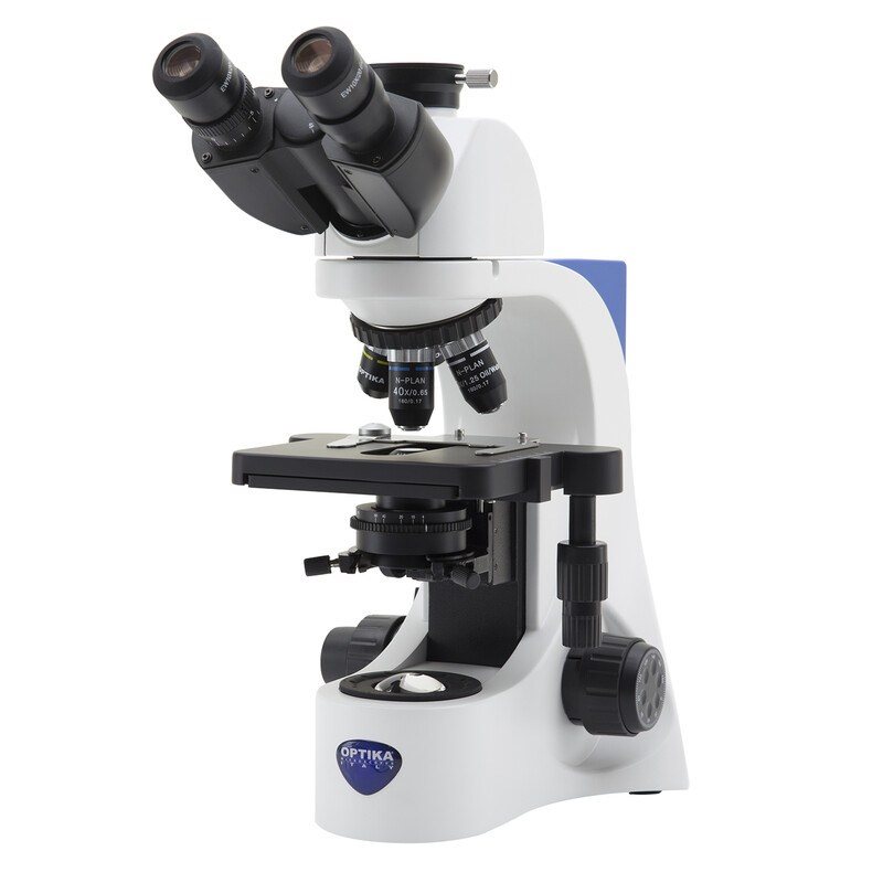 Optika microscoop B-383PL, plan, trinoculair, X-LED,