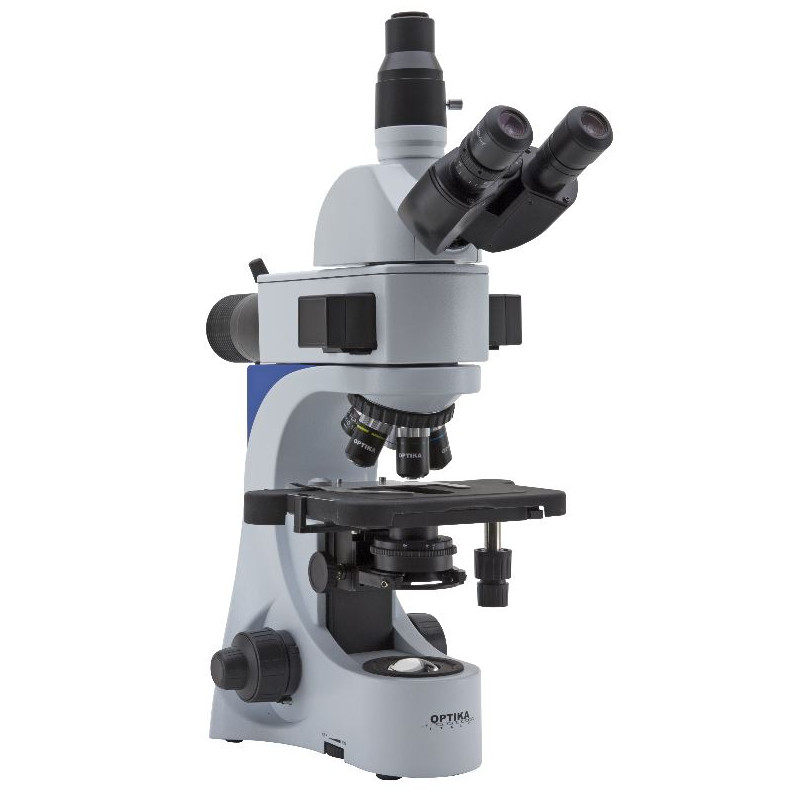Optika microscoop B-383LD1, fluorescentie, trinoculair, B-filter