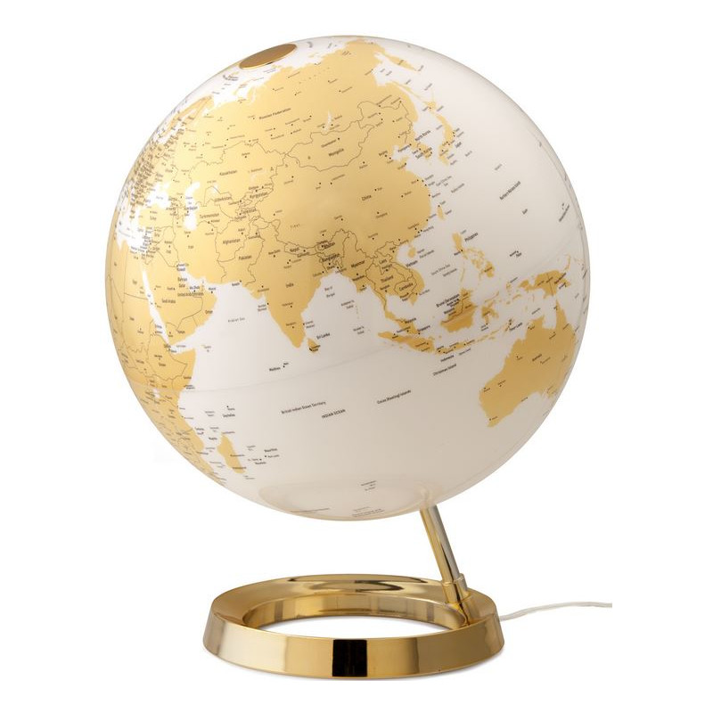 Räthgloben 1917 Globe Light&Colour, goud (Engels) 30cm
