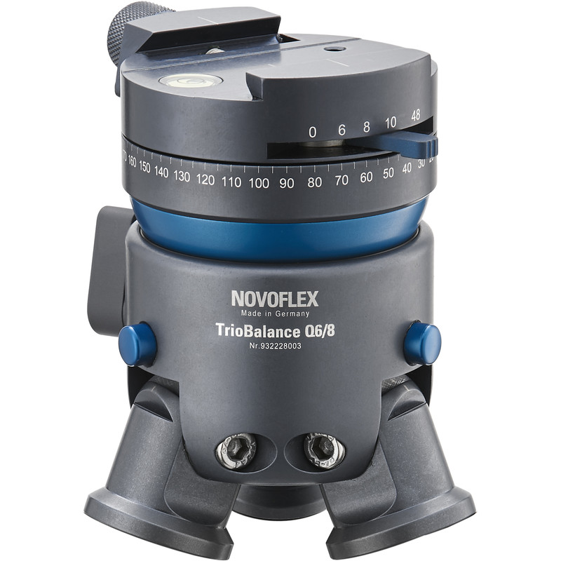 Novoflex TrioBalance Q 6/8-statiefbasis, met fixeerbare panorama-uitrusting