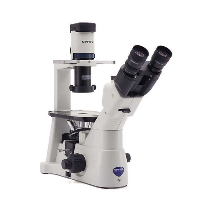 Optika Omgekeerde microscoop IM-3LD, IOS, LED-FLUO, LWD, 400x, trino