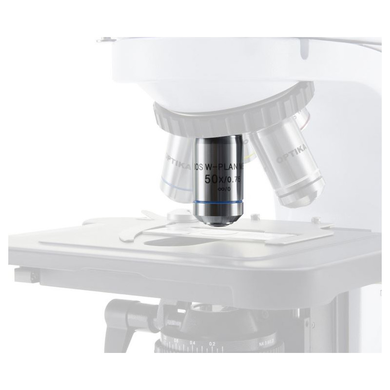 Optika Microscoop B-510LD1, fluorescentie, trino, 1000x, IOS, blauw