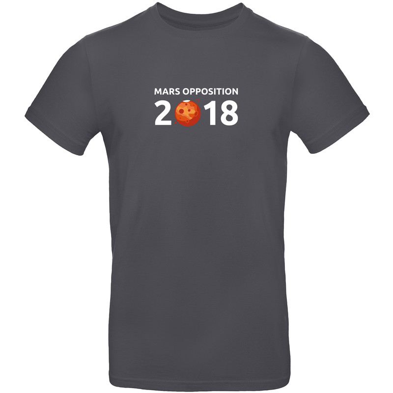 Omegon T-shirt Mars oppositie 2018 - Size 3XL grijs