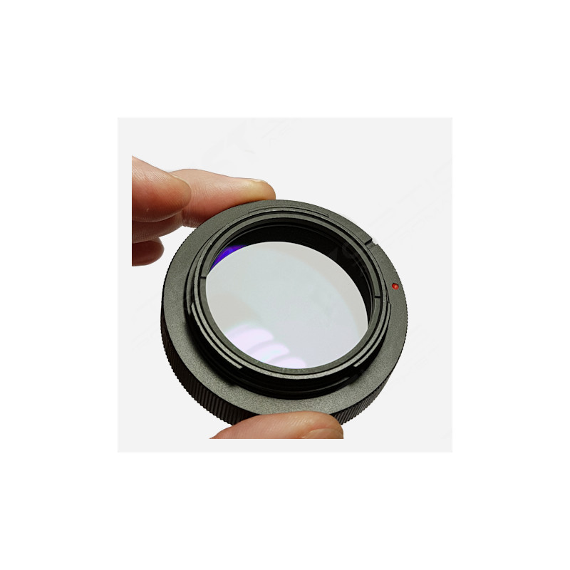 ASToptics EOS T-ring M48 met geïntegreerde Clear- filter