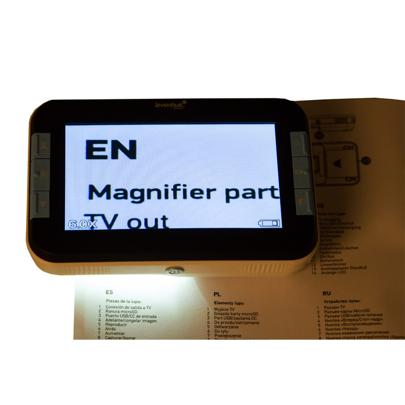 Levenhuk Vergrootglazen DTX 43 Digital Magnifier