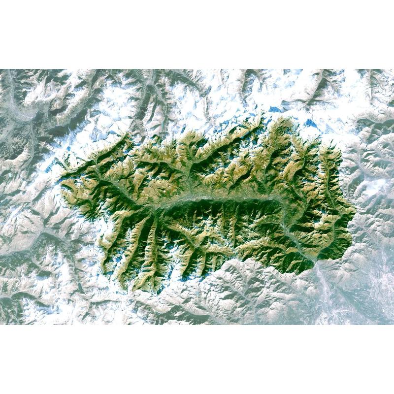 Planet Observer regiokaart Valle d'Aosta