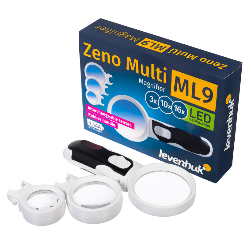 Levenhuk Vergrootglazen Zeno Multi ML9