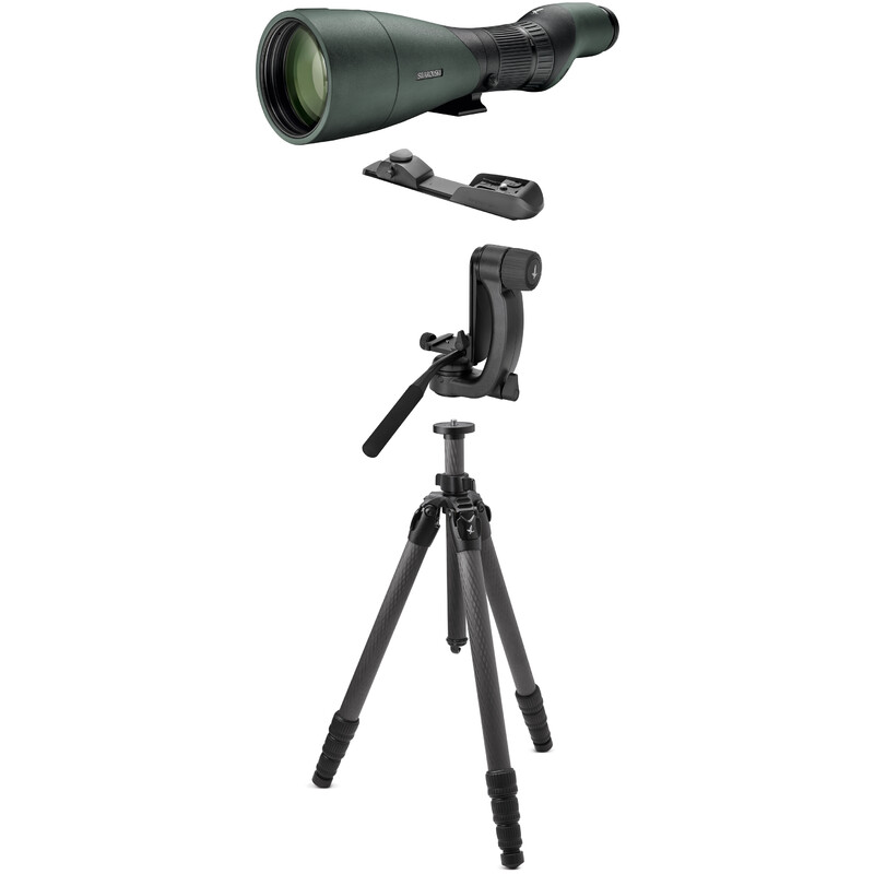 Swarovski actiepakket: STX 30-70x95 spottingscope + PCT-statief + BR balansrail + statiefkop
