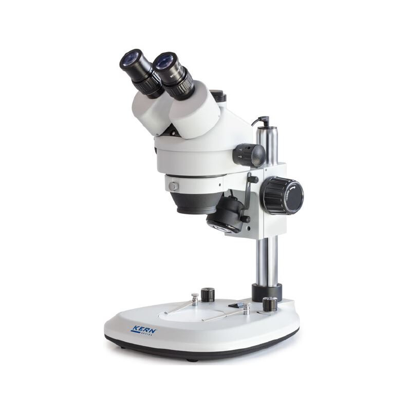 Kern Stereo zoom microscoop OZL 463, Bino, Greenough, 0,7-4,5x, HWF10x20, 3W LED