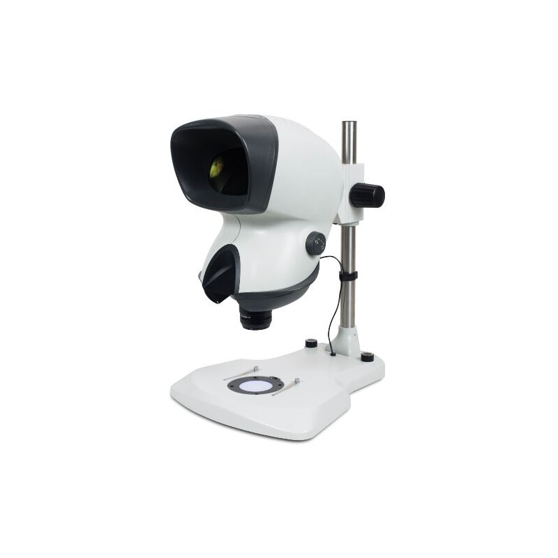 Vision Engineering Stereo zoom microscoop MANTIS Elite-Cam, MHD-TS , Säulenstativ, Auf-Durchlicht, LED,  Kamera, 2MP, uEyeSW, o. Objektive