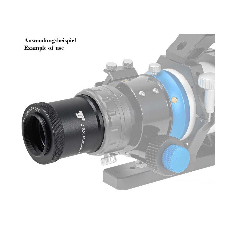 TS Optics Apochromatische refractor AP 80/480 CF-APO f/6 FPL55 Triplet OTA